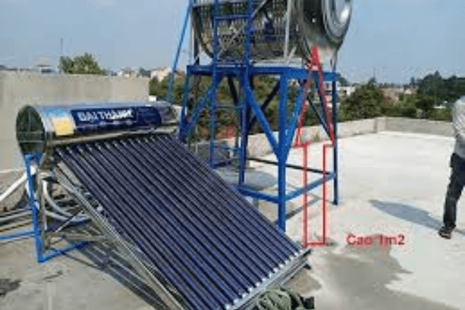 máy nước nóng năng lượng mặt trời tại Tiền Giang