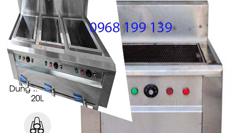 bếp chiên điện công nghiệp